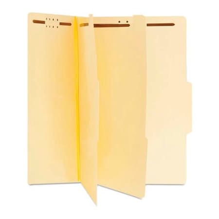 Universal Universal Manila Classification Folders, Letter, Six-Section, 15/Box UNV10300***